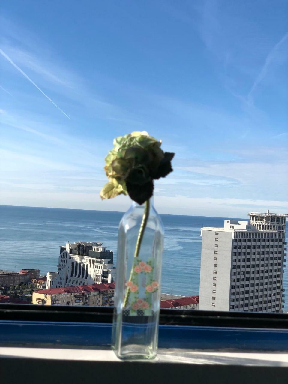 Cozy Bright Apartment With Amazing Sea View 巴统 外观 照片